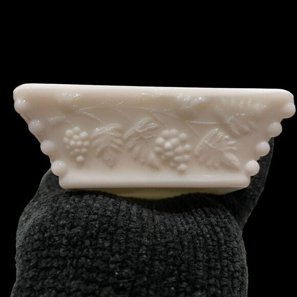 Westmoreland Ashtray Vintage Milk Glass Square Cigarette 4" Bar Ware Cigars - Picture 3 of 6